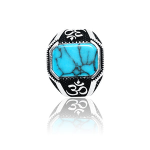 Devansh Turquoise Silver 925 Ring