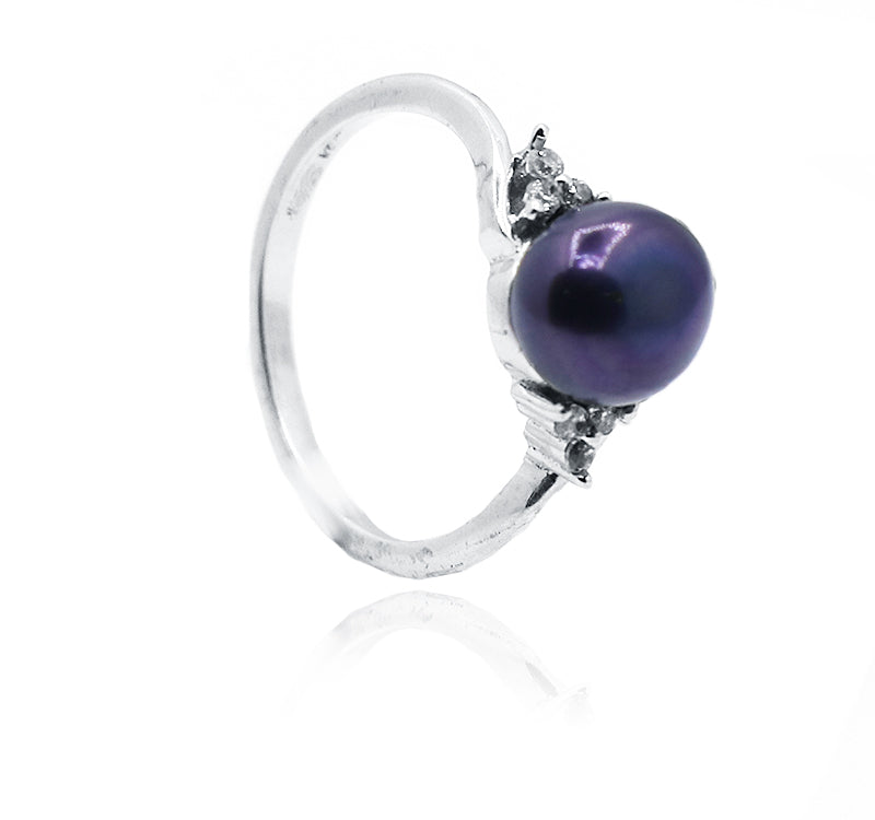 Chetana Pearl Silver 925 Ring