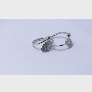 Holly Leaf Silver 925 Toe Ring