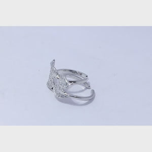 Bay Leaves Silver 925 Toe Ring