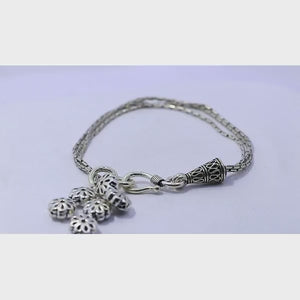 Dangling Daisy Silver 925 Bracelets