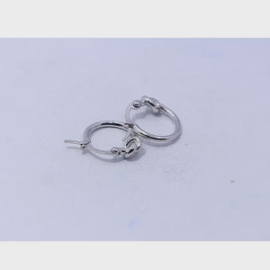 Daegu Silver 925 Hoop Earrings