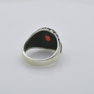 Fantasy Red Silver 925 Ring