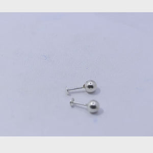 Bead Silver 925 Studs