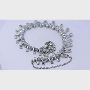 Dazzling Daisy Silver 925 Necklace