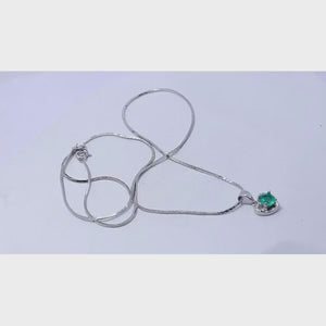 Mini Heart Silver Necklace 925