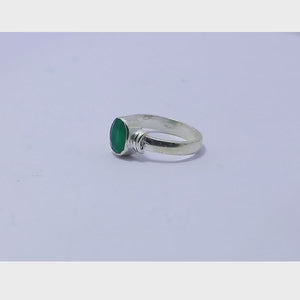 Ashwath Emerald Silver 925 Ring